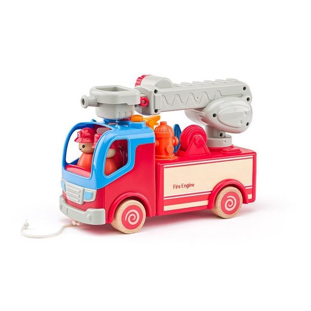 WOODY Auto hasičské se zvuky a světlem