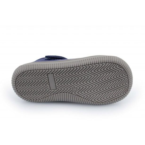 Dětská BAREFOOT domácí obuv/letní plátěnky Protetika - Kirby Navy