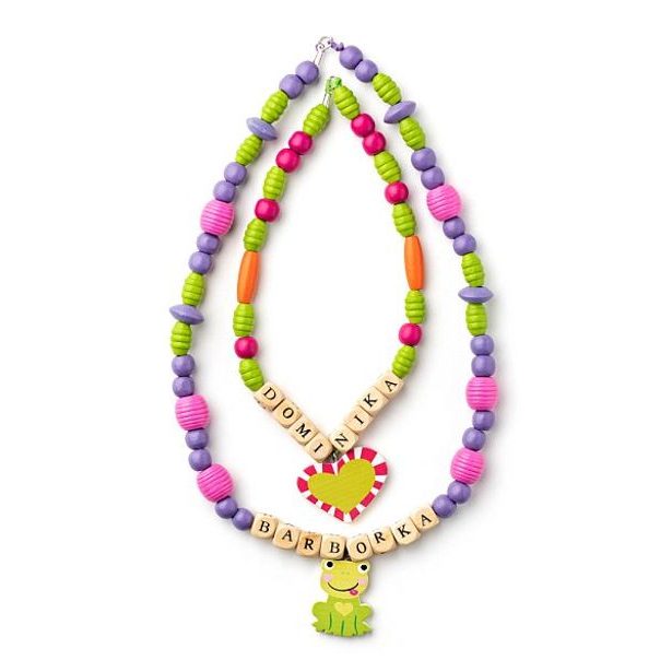 Korálky ABC v krabičce