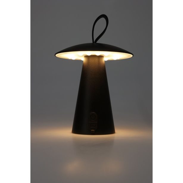 HOMESTYLING Stolní LED lampa nabíjecí černá KO-AF5000830