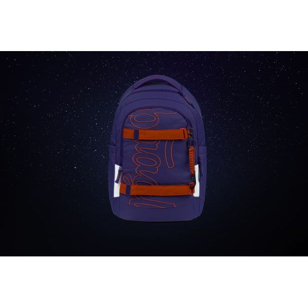 BAAGL SET 3 Skate Max Orange: batoh, penál, sáček GRS