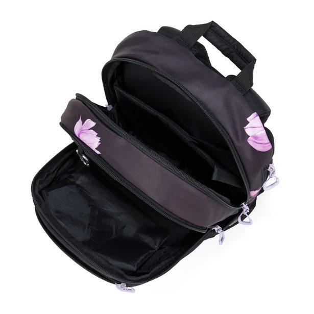 Studentský batoh + etue OXY Sport Flowers