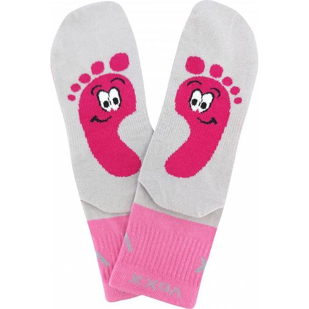 VoXX Dětské vysoké ponožky Barefootik - mix B holka