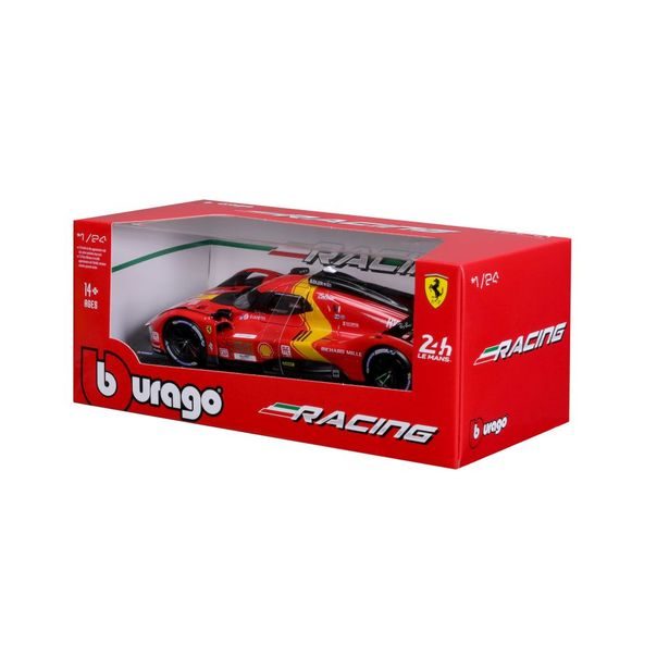 Bburago 1:24 Ferrari Racing - 499P LMH - Red #51