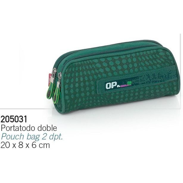 Gabol Pouzdro (2 zipy) OPTIC 205031; zelená