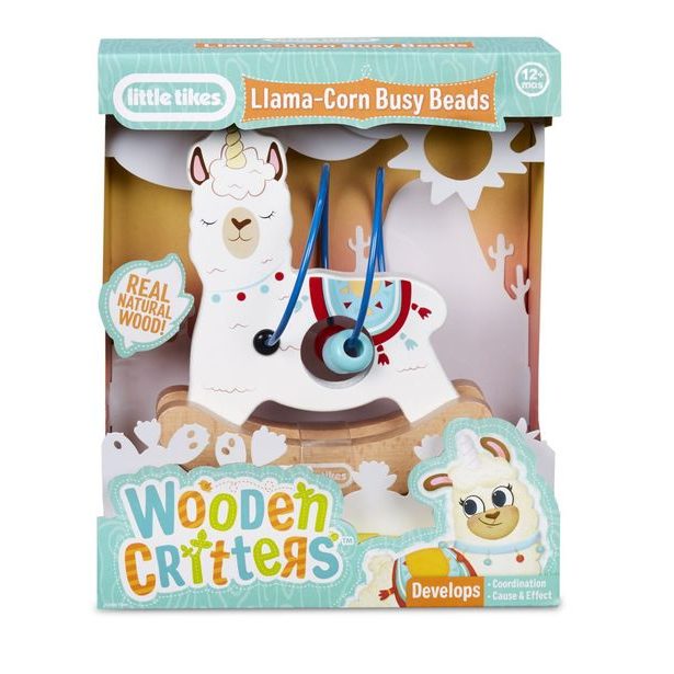 Little Tikes Wooden Critters Houpací zvířátka, 3 druhy