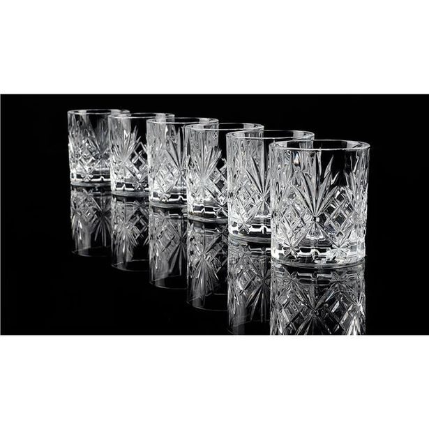 sklen. 340ml, 6ks, RCR MELODIA, WHISKY, DB