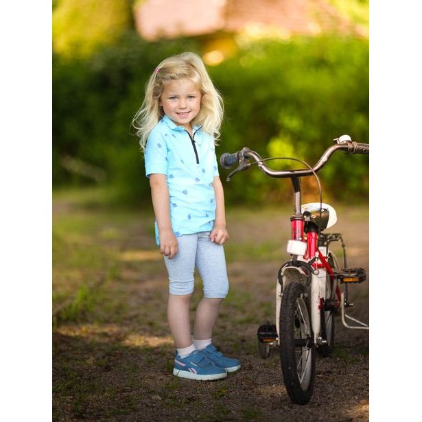 Unuo, Dětský funkční cyklodres, Sv. Modrá, Květiny