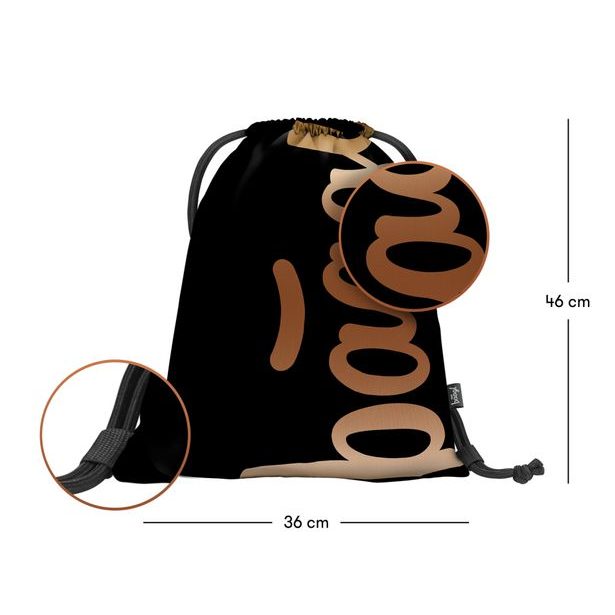 BAAGL Sáček Metallic Bronze