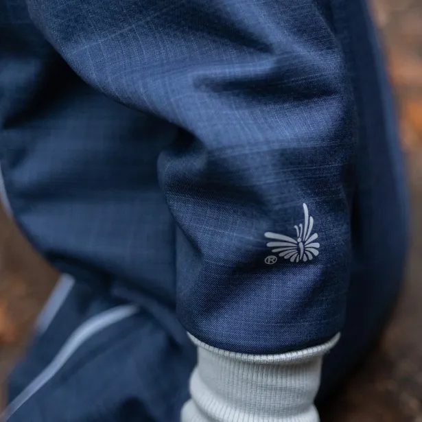 ESITO Rostoucí zimní softshellová kombinéza Lamb Navy Blue - modrá