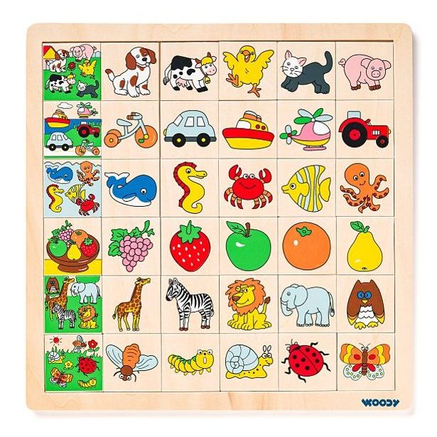 Přilož kam co patří velké (6x6)