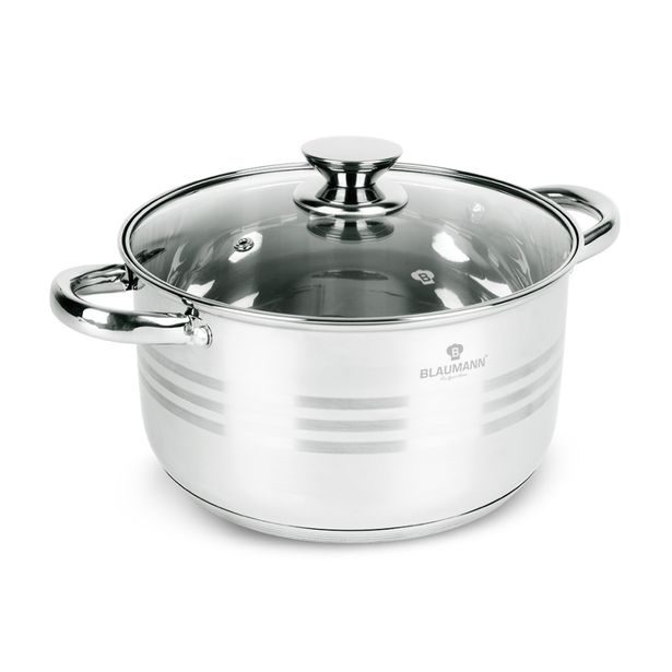 BLAUMANN Sada nádobí nerez 17 ks Jumbo Gourmet Line BL-4119