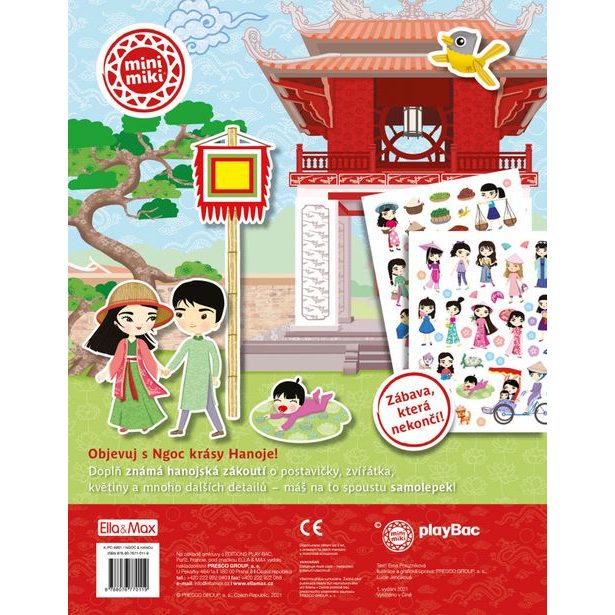 NGOC & HANOJ – Město plné samolepek Baagl