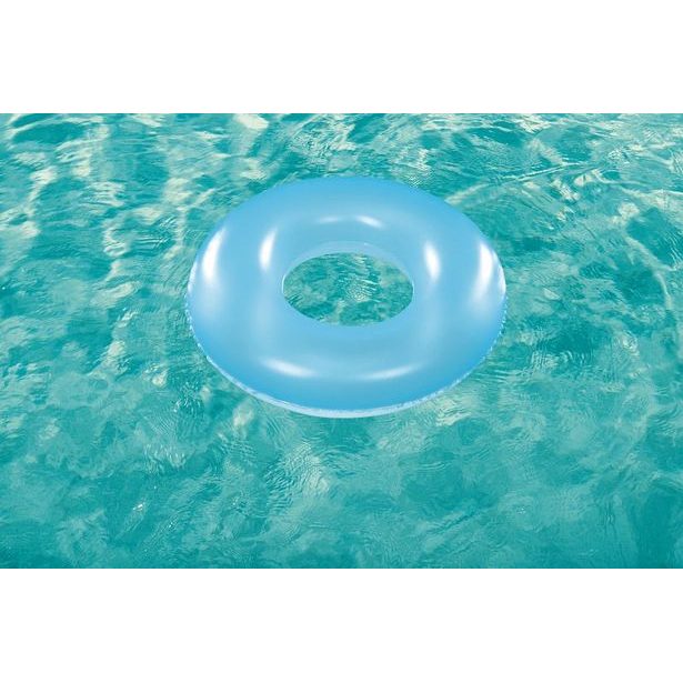 Nafukovací kruh, 76cm (růžový/modrý/zelený)