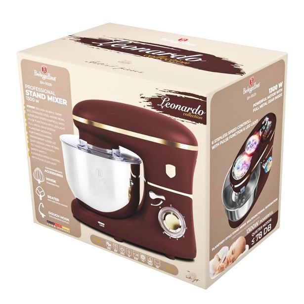 BERLINGERHAUS Kuchyňský robot 1300 W Leonardo Collection BH-9509
