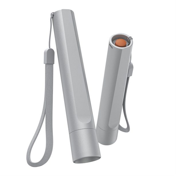 Hama FL120, LED svítilna, hliníková, 120 lm / 50 m, 3 režimy svícení, poutko na ruku, vč. baterií