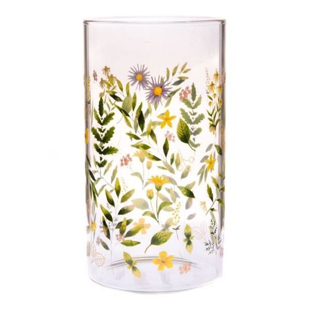 sklen. 320ml, 1ks, LUČNÍ KVĚTY, var.sklo