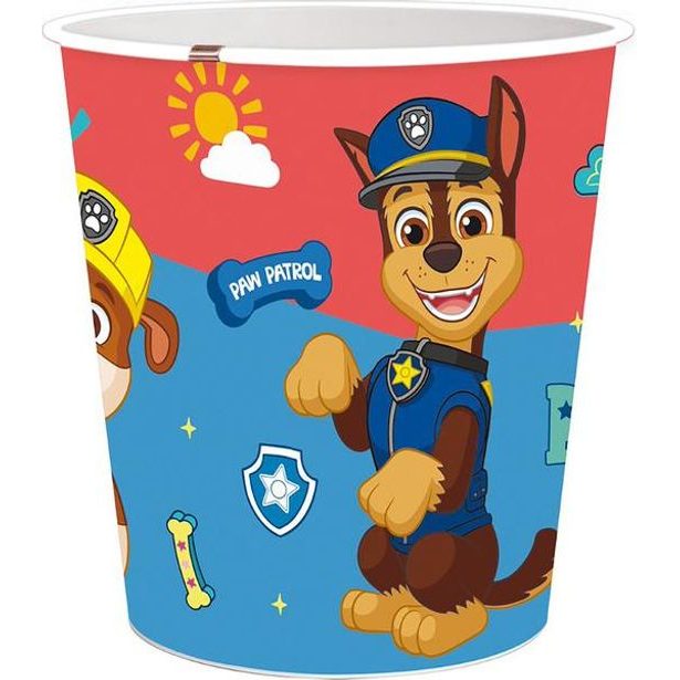 STOR KOŠ NA ODPADKY PAW PATROL 5L,PRŮM.21CM,PLAST,MODRÁ_hamashop
