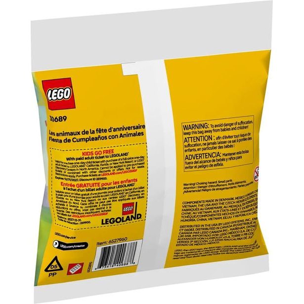 LEGO Creator Narozeninová zvířátka