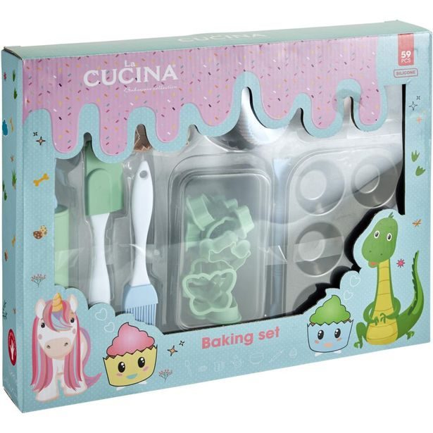 LA CUCINA Dětská sada na pečení 55 ks KO-170496570