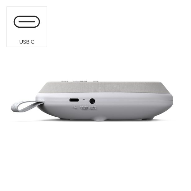 Hama Calm, Bluetooth® reproduktor, plochý, bílý šum, časovač, 3 W