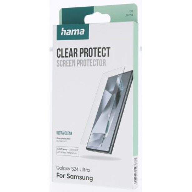 Hama Clear Protect, ochranné sklo na displej pro Samsung Galaxy S24 Ultra