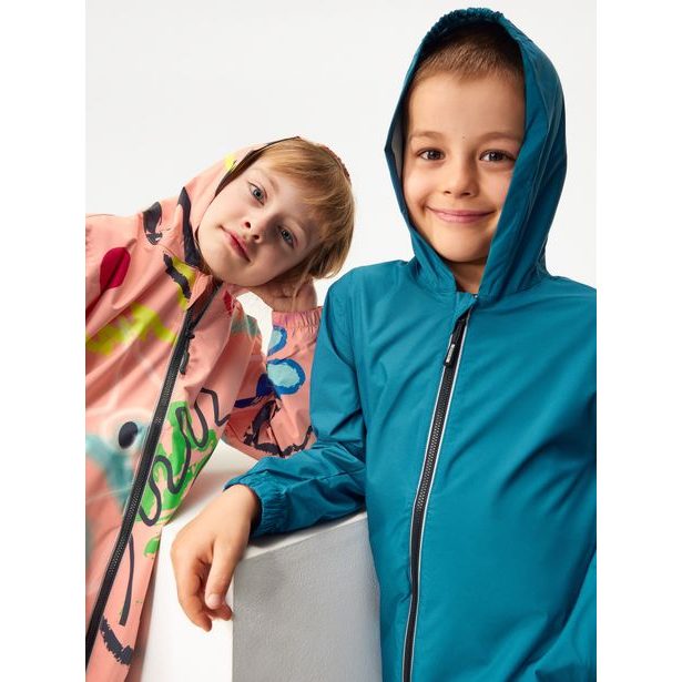 Unuo, Dětská bunda do deště, Meruňková, Fantazie