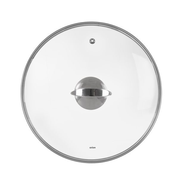 O Poklice sklo pr. 28 cm nerez úchyt loop