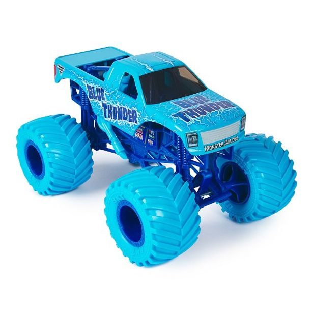 SpinMaster MONSTER JAM - sběratelský kovový model Monster Truck, Grave Digger, assort, 1:24