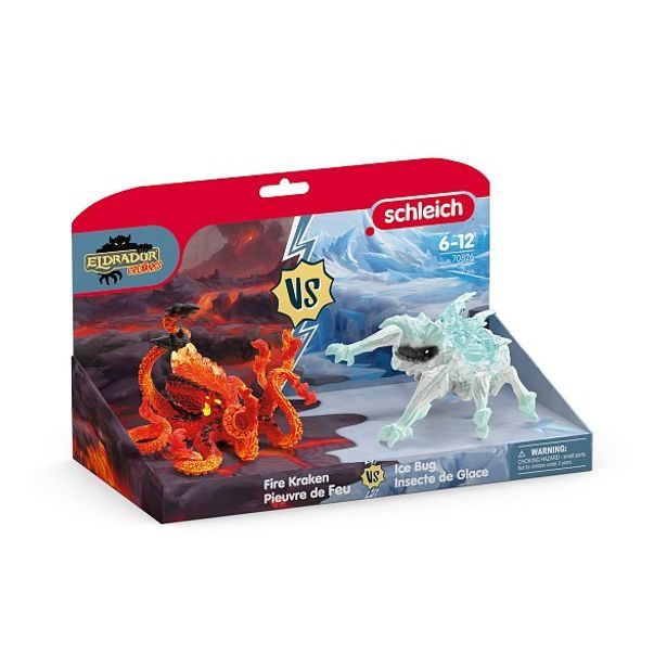 SCHLEICH Ledový brouk x Ohnivý kraken