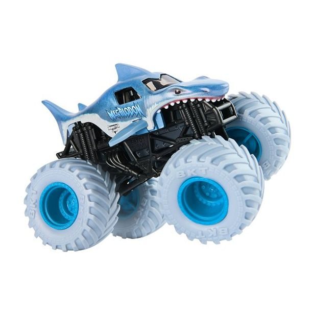 SpinMaster MONSTER JAM - sběratelský kovový model auta Monster Truck, set 2 modelů, assort, 1:64
