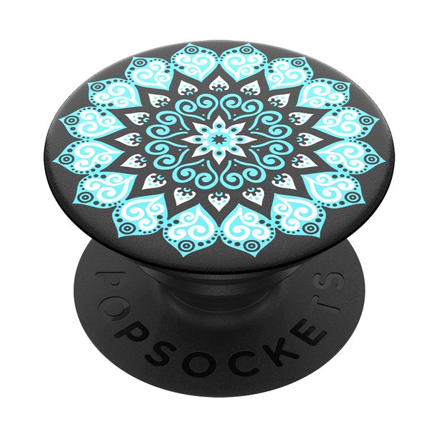 PopSockets PopGrip Gen.2, Peace Mandala Sky, tyrkysová mandala