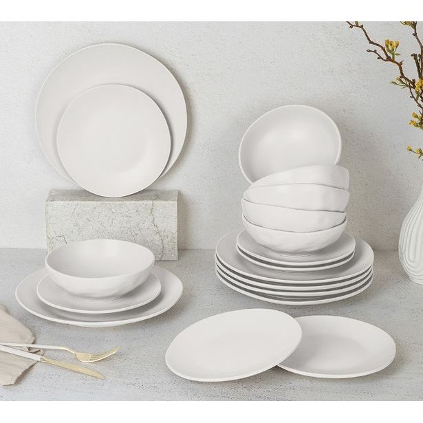 BERLINGERHAUS Jídelní sada talířů 18 ks Sahara Collection BH-10022