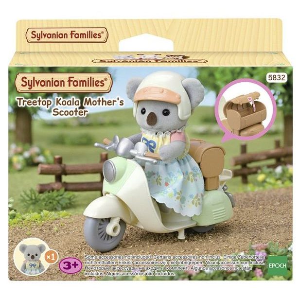 Sylvanian family Medvěd koala na koloběžce