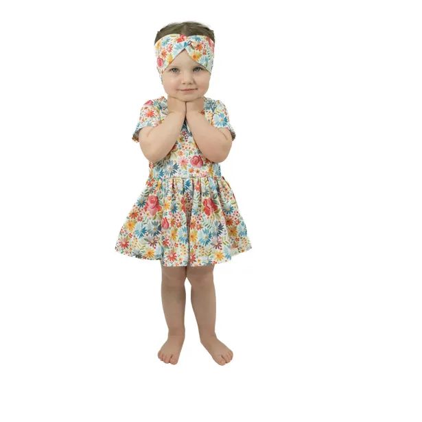 ESITO Dívčí čelenka do vlasů Katya - bílá