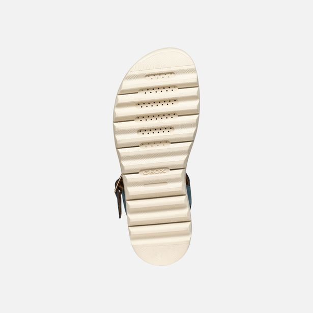 Modré dámské sandály Geox Xand 2.1S