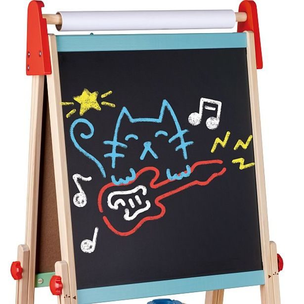 Hape Malování s křídami a šablonami