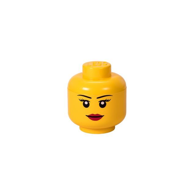 LEGO úložná hlava (mini) - dívka