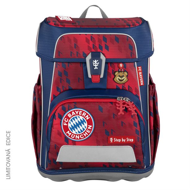 Školní aktovka CLOUD FC Bayern, Mia san Mia - 5 dílný set, AGR certifikát