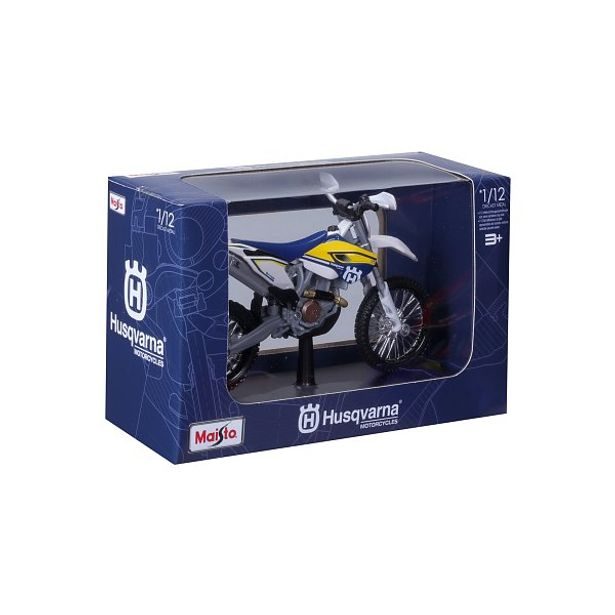 Maisto Maisto - Motocykl se stojánkem, Husqvarna FE 501, 1:12