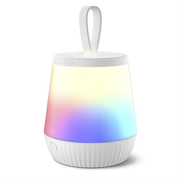 Hama Mobile, noční/orientační LED svítilna, přenosná, nabíjecí, stmívatelná, RGBW, IP44