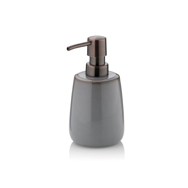 KELA Dávkovač mýdla Liana keramika modrá 300 ml KL-23622