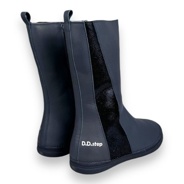 DDstep dětské kozačky - Tmavě modré