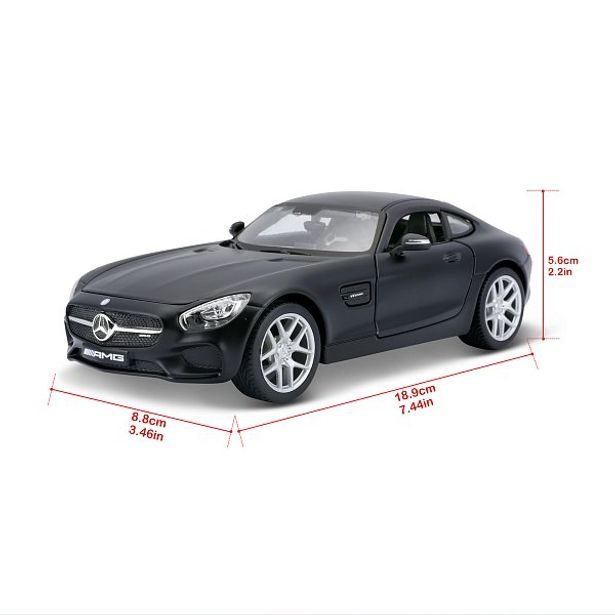 Maisto Maisto - Mercedes-AMG GT, matně černá, 1:24