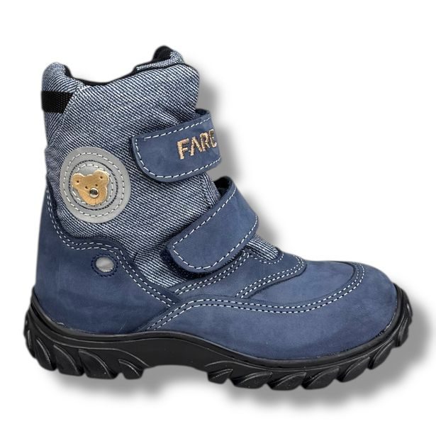 Dětská zimní obuv s membránou Fare - Modré