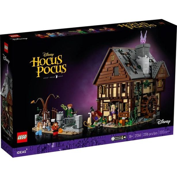LEGO® Ideas Disney Hokus pokus: Chatka sester Sandersonových