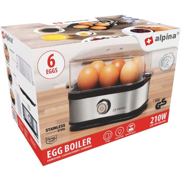 ALPINA Elektrický vařič vajec ALPINA ED-223691