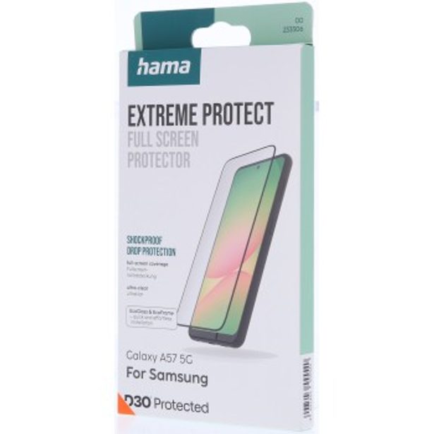Hama Extreme Protect, ochranné sklo na displej pro Samsung Galaxy A57 5G, licence D3O®
