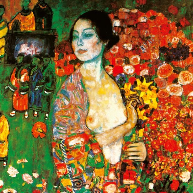 NOTIQUE Poznámkový kalendář Gustav Klimt 2027, 30 x 30 cm