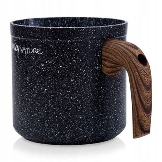 mlékovar 1,0l NATURE, nepřiln.povrch, d11cm, neindukční